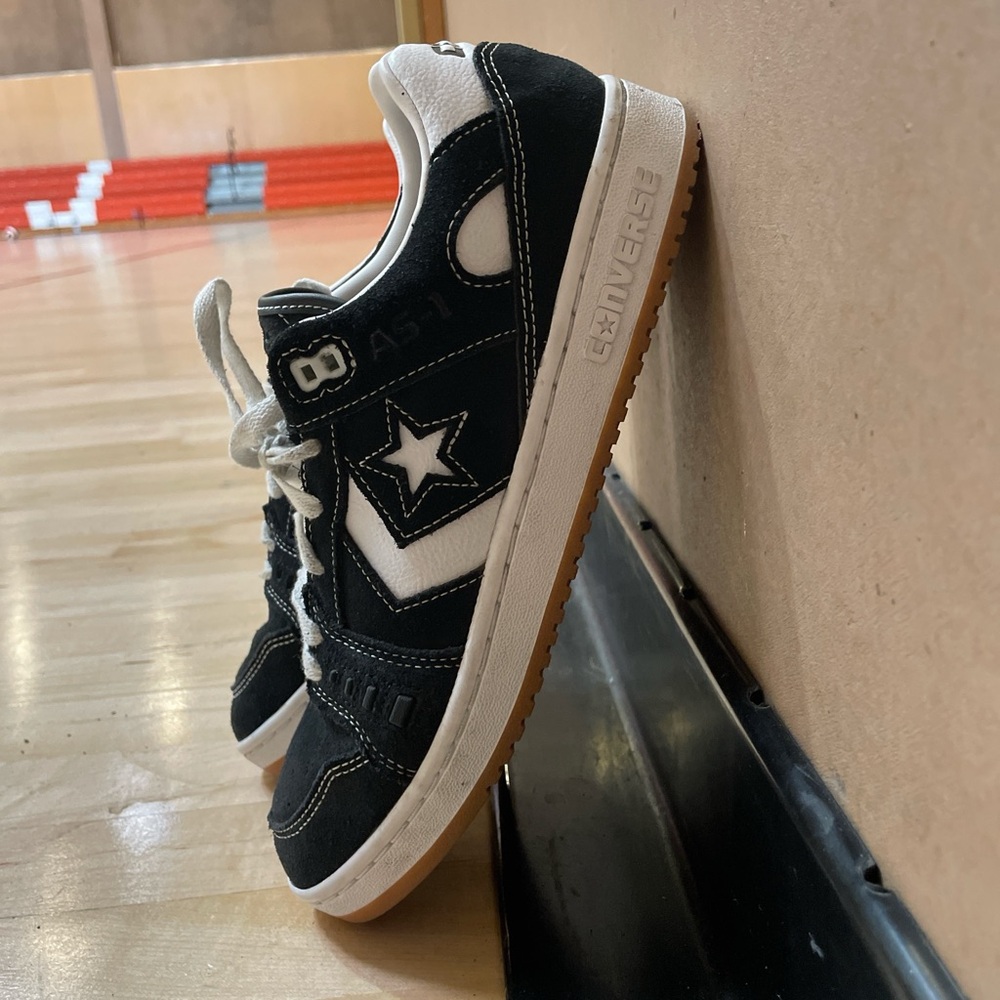 Converse Black and White Athletic Shoes